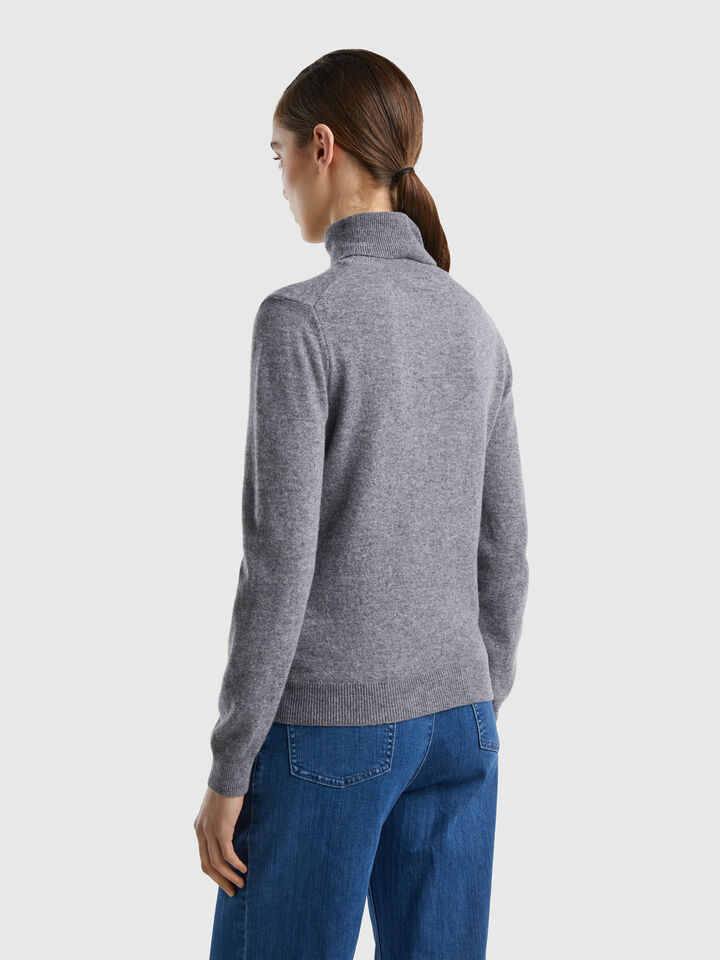 TURTLE NECK SWEATER Women image number 2